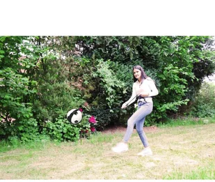 Best SPORTING Trenażer do piłi nożnej SPORTING SHOOTY 102104 - Piłka nożna - miniaturka - grafika 2