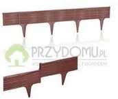 Ogrodzenia - Prosperplast Obrzeże trawnikowe GARDEN BORDER IBWI brązowe - miniaturka - grafika 1