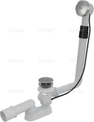 Syfony - Alca PLAST Alcaplast Syfon wannowy z korkiem automat metal A550KM ! - miniaturka - grafika 1