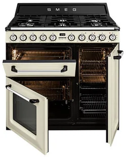 Kuchenka gazowo-elektryczna Smeg TR93P - Kuchenki gazowo-elektryczne - miniaturka - grafika 3