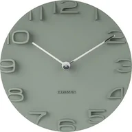 Zegary - Karlsson Zegar ścienny On The Edge zielony KA5311GR - miniaturka - grafika 1