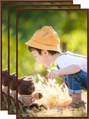 Ramki na zdjęcia - NA vidaXL Ramki zdjęcia 3 szt. ścienne lub stołowe 59,4x84 cm MDF 332234 - miniaturka - grafika 1