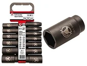 Klucze i nasadki - Kraftmann siła wkładki klucz nasadowy, 12,5 (1/2), 95207 - miniaturka - grafika 1