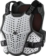 Ochraniacze - Troy Lee Designs Troy Lee Designs Rockfight CE Flex Chest Protector, white XL/XXL 2021 Ochraniacze na plecy i klatkę piersiową 568003015 - miniaturka - grafika 1