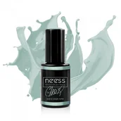 Lakiery hybrydowe - Neess Lakier hybrydowy 7588 CLEO Szary Czuje Rytm 4ml - miniaturka - grafika 1