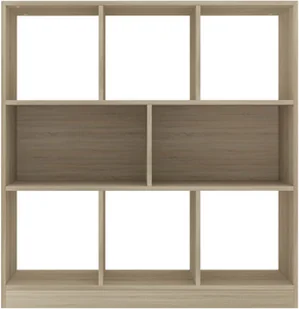 vidaXL Regał na książki, dąb sonoma, 97,5x29,5x100 cm, płyta wiórowa - Regały - miniaturka - grafika 4