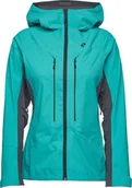 Kurtki narciarskie - Black Diamond Black Diamond Dawn Patrol Hybrid Shell Jacket Women, turkusowy/szary S 2021 Kurtki narciarskie AP7450054050SML1 - miniaturka - grafika 1