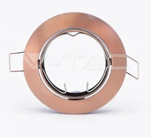 v-tac Oprawa Oczko V-TAC GU10 Okrągła Ruchoma Miedź VT-779RD - Oprawy, klosze i abażury - miniaturka - grafika 2