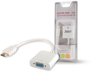 Savio Adapter cl-27 (HDMI M - D-Sub (VGA) F; 0,10m; kolor biały) cl-27 - Adaptery i przejściówki - miniaturka - grafika 5