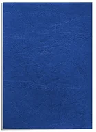 Artykuły biurowe - Fellowes Delta okładki do wiązania A4 o wyglądzie skóry 25 sztuki królewski błękit 5373902 - miniaturka - grafika 1