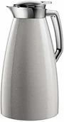 Termosy - Emsa F4140100 Plaza dzbanek izolacyjny, tworzywo sztuczne ABS, 1 litr, srebrny - miniaturka - grafika 1