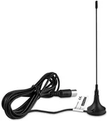 Anteny TV - mumbi antena DVB-T/DVB-T2 HD 3dB Bierny z magnetyczną podstawą  DVB-T/DVB-T2 HD pręt anteny Digital DVBT antena z magnetyczną 4250261425388 - miniaturka - grafika 1