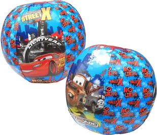 Piłka Plażowa Dmuchana Auta Zygzak Mcqueen 24H - Materace dmuchane i koła do pływania - miniaturka - grafika 2