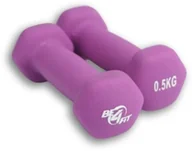 Hantle i ciężarki - Zestaw Hantle Hantelki ciężarki neoprenowe 2x0,5kg - miniaturka - grafika 1