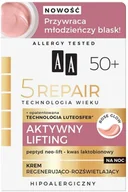 Kremy do twarzy - Oceanic Technologia Wieku 5Repair 50+ Aktywny Lifting krem na noc regenerująco-rozświetlający 50ml 104305-uniw - miniaturka - grafika 1