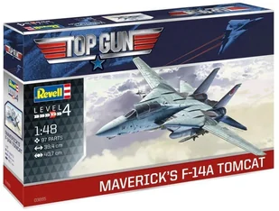 Revell Model do sklejania F-14A Tomcat Top Gun GXP-742795 - Samochody i pojazdy dla dzieci - miniaturka - grafika 3