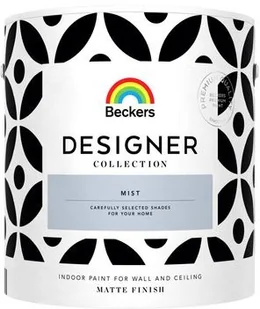 Beckers Farba wewnętrzna DESIGNER COLLECTION 2.5 l Mist - Farby wewnętrzne Beckers Farba wewnętrzna DESIGNER COLLECTION 2.5 l Mist - Farby wewnętrzne - miniaturka - grafika 1