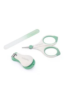 BabyOno Zestaw do pielęgnacji paznokci dla dzieci i niemowląt Zielony - Inne akcesoria do pielęgnacji dzieci - miniaturka - grafika 5