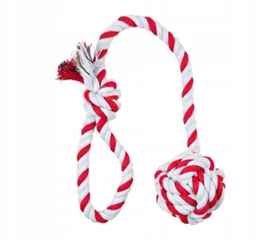 Piłka do gry ze sznurkiem dla pupila psa Kota 30cm - Zabawki dla kotów - miniaturka - grafika 3