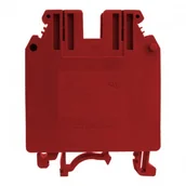 Kostki, złączki, wtyczki - Geberit DEGSON szynowa przelotowa czerwona śrubowa 35mm2 1P VDE UL 5750 PC35-01P-16-00A(H) - miniaturka - grafika 1