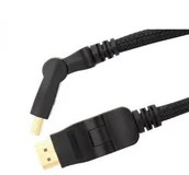 Kable - Arkas Kabel HDMI-HDMI kątowy wtyk 1m FHH-10 - miniaturka - grafika 1