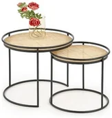 Ławy i stoliki kawowe - Zestaw dwóch ław MANADO Halmar Naturalny 41 oraz 37 V-CH-MANADO-LAW - miniaturka - grafika 1