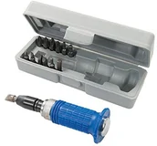 Śrubokręty - Silverline Silver Line 375291 miękkość bezprzewodowa wkrętarka udarowa z zestawem bitów, 14-częściowy zestaw 14-częściowy 375291 - miniaturka - grafika 1