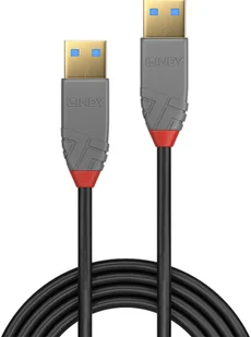 Lindy 36754 Kabel USB 3.0 typ A Anthra Line 5m LY-36754 - Kable USB - miniaturka - grafika 2