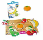 Układanki dla dzieci - Miniland Miniland 45314 Flexi Forms 6 owoców, wielokolorowe 35211 - miniaturka - grafika 1