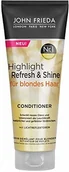 Odżywki do włosów - John Frieda Highlight Refresh & Shine odżywka do włosów blond  nadaje nowego połysku i intensywnie świeci pasemka, 250 ml - miniaturka - grafika 1