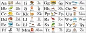 Pomoce naukowe - Alfabet na schody 50x13cm ES003 - miniaturka - grafika 1