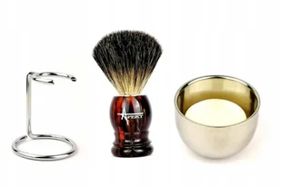 Pędzel Do Golenia Ze Stojakiem Włosie Borsuk 100% - Pędzle do golenia - miniaturka - grafika 22