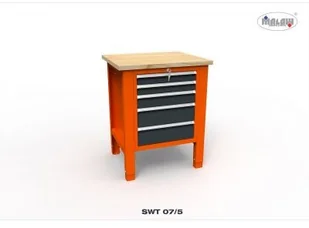 Malow Stół do warsztatu SWT 07/05 "JEDYNKA" do warsztatu metalowy SWT07/05 - Stoły warsztatowe Malow Stół do warsztatu SWT 07/05 "JEDYNKA" do warsztatu metalowy SWT07/05 - Stoły warsztatowe - miniaturka - grafika 1