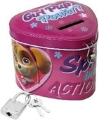 Skarbonki - SKARBONKA met.serce Starpak LETNIA WYPRZEDAŻ DO 80% - miniaturka - grafika 1