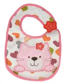 Śliniaki i fartuszki - Akuku AL-BiS śliniak bawełniany A0261 x 1 szt kotek/autko - miniaturka - grafika 1