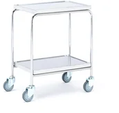 Inne urządzenia handlowo-usługowe - AJ Wózek stalowy 400x800x600mm 22890 - miniaturka - grafika 1