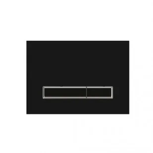 Massi Przycisk spłukujący do stelaża WC DERO BLACK GLASS MSST-P12 - Przyciski spłukujące - miniaturka - grafika 3