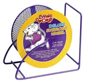 Akcesoria dla gryzoni - Living World Deluxe metalowy wizjer dla małych zwierząt, liliowy - miniaturka - grafika 1