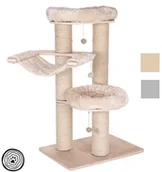 Drapaki dla kotów - Natural Paradise Natural Paradise Amaryllis L drapak dla kota Jasnoszary - miniaturka - grafika 1