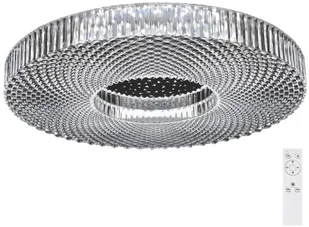 Rabalux LAMPA sufitowa ZIVA 3064 okrągła OPRAWA plafon LED 36W 3000K 6000K glamour chrom 3064 - Lampy sufitowe - miniaturka - grafika 2