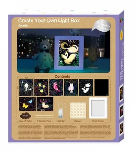 RUSSELL Avenir Wydrapywanka Stwórz swoje świecące pudełko CH191434 - Masy plastyczne - miniaturka - grafika 2