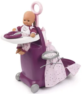 Smoby Baby Nurse Wielofunkcyjna walizka 1756573 - Lalki dla dziewczynek - miniaturka - grafika 2