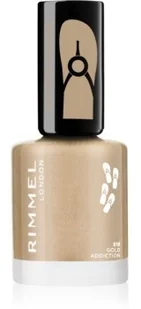 Rimmel Flipflop Fashion 8 ml Lakier do paznokci 818 Gold Addiction - Odżywki do paznokci - miniaturka - grafika 3