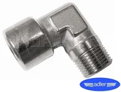 Akcesoria pneumatyczne - ADLER Łącznik typu ""L"", gwint zewnętrzny 3/8"" na gwint wewnętrzny 3/8"" - (0114.02) ADL_0114.02 - miniaturka - grafika 1