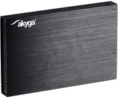 Dyski i twistery - Akyga Obudowa Akyga AK-CA-39 (2.5&amp;quot;; USB 3.0; Stal; kolor czarny) AK-CA-39 - miniaturka - grafika 1