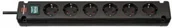 Przedłużacze i rozgałęźniki - Brennenstuhl Bremounta listwa zasilająca (listwa wtykowa z możliwością mocowania, kabel 1,5 m i zabezpieczenie przed dziećmi) czarna, czarny 1150650316 - miniaturka - grafika 1