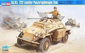 Modele do sklejania - Hobby Boss Sd.Kfz.222 Leichter - miniaturka - grafika 1