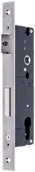 Zamki i wkładki - LOB Zamek do drzwi i furtek wąski 90/30 mm Z930B - miniaturka - grafika 1