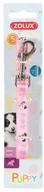 Smycze dla psów - Zolux Smycz dla psa Puppy MASCOTTE 13mm różowa - miniaturka - grafika 1