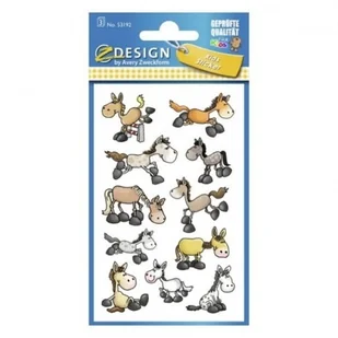 Naklejki papierowe Koniki - Scrapbooking - miniaturka - grafika 3